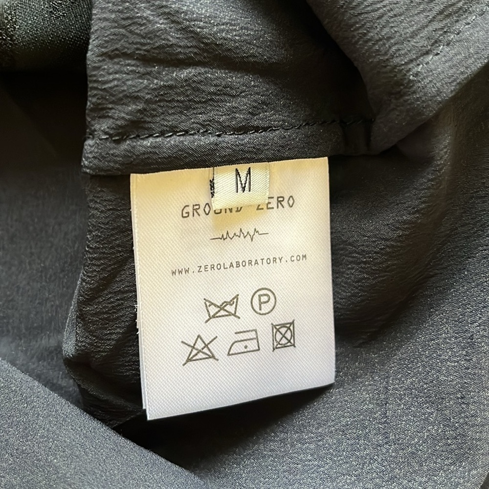 NWT Silk Moto Inspired Couture top tee shirt by Ground Zero - Picture 7 of 8